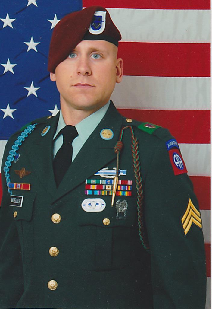 Photo of Mikey in uniform